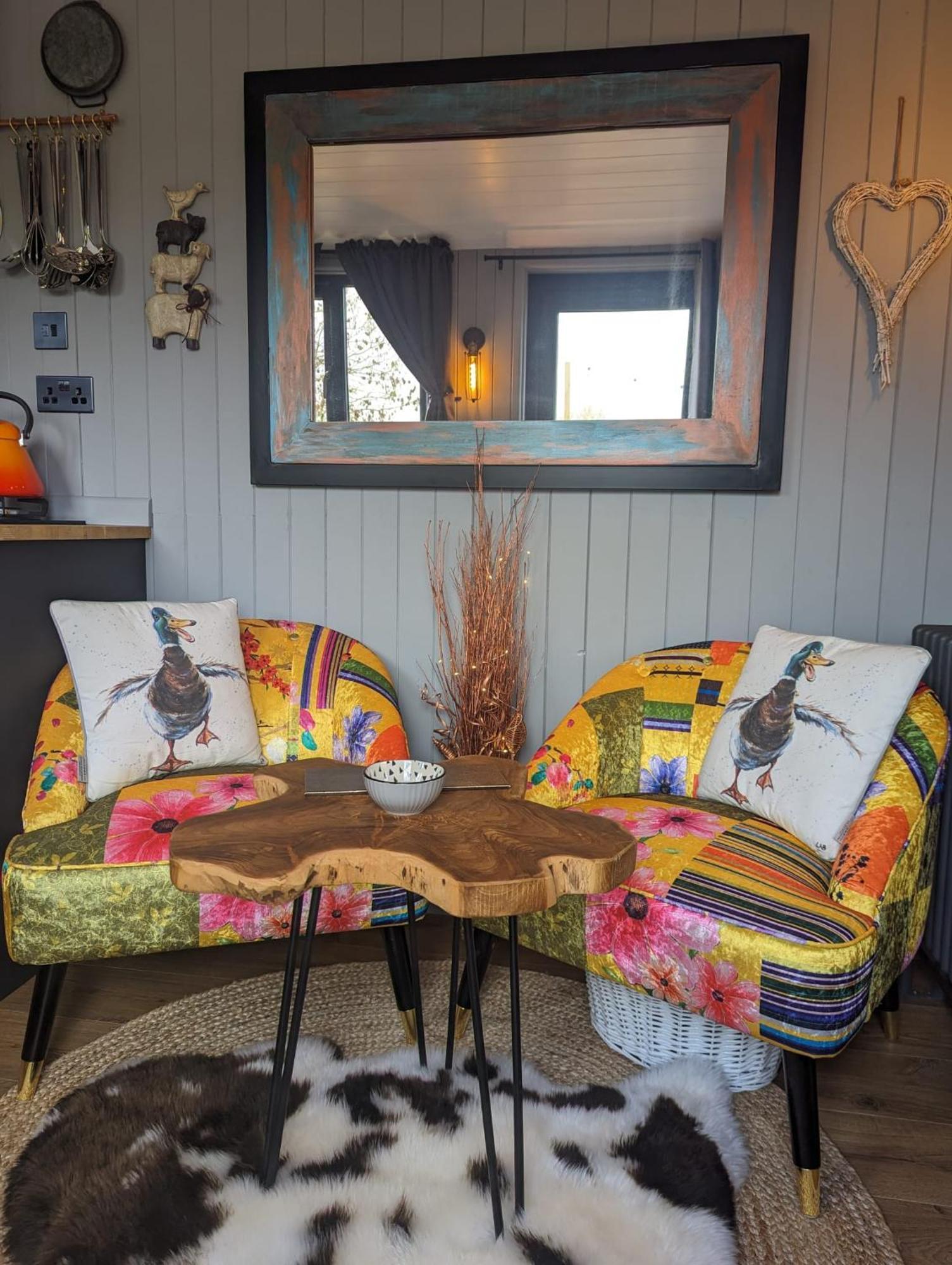 Rusty Duck Retreat Shepherds Hut Shedfield Esterno foto