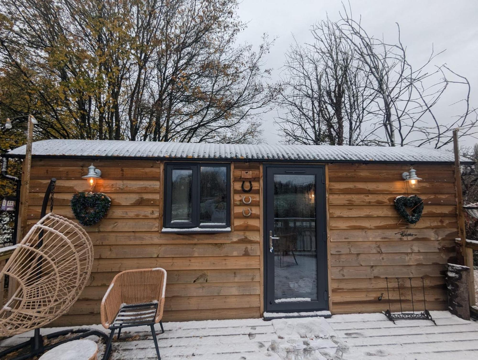 Rusty Duck Retreat Shepherds Hut Shedfield Esterno foto